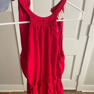 NWT Red halter dress